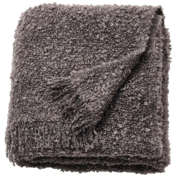 IKEA Other - SANDBRODD Anthracite Throw Blanket
